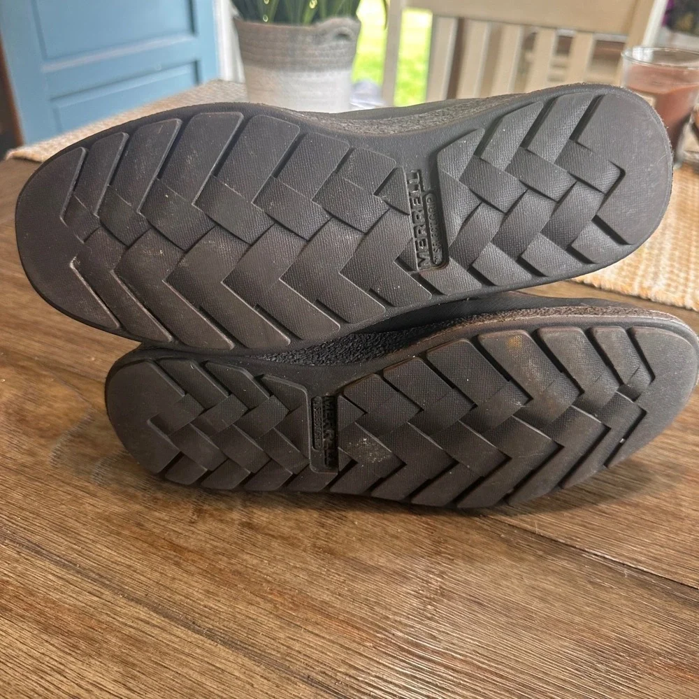 Merrell‎ Waterproof Leather Tremblant Ezra Zip Polar-Espresso Womens Size 7